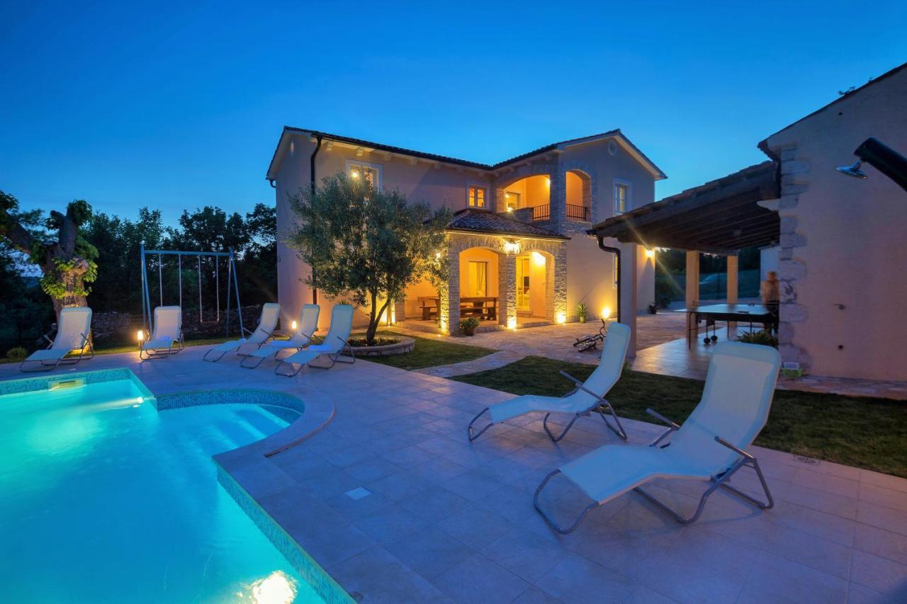 Beautiful Villa Natura With Pool In Labin Dış mekan fotoğraf