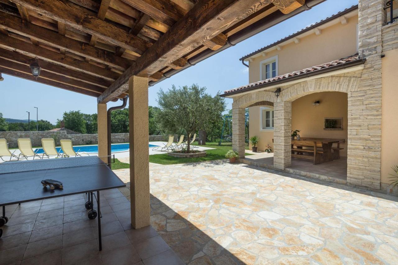 Beautiful Villa Natura With Pool In Labin Dış mekan fotoğraf